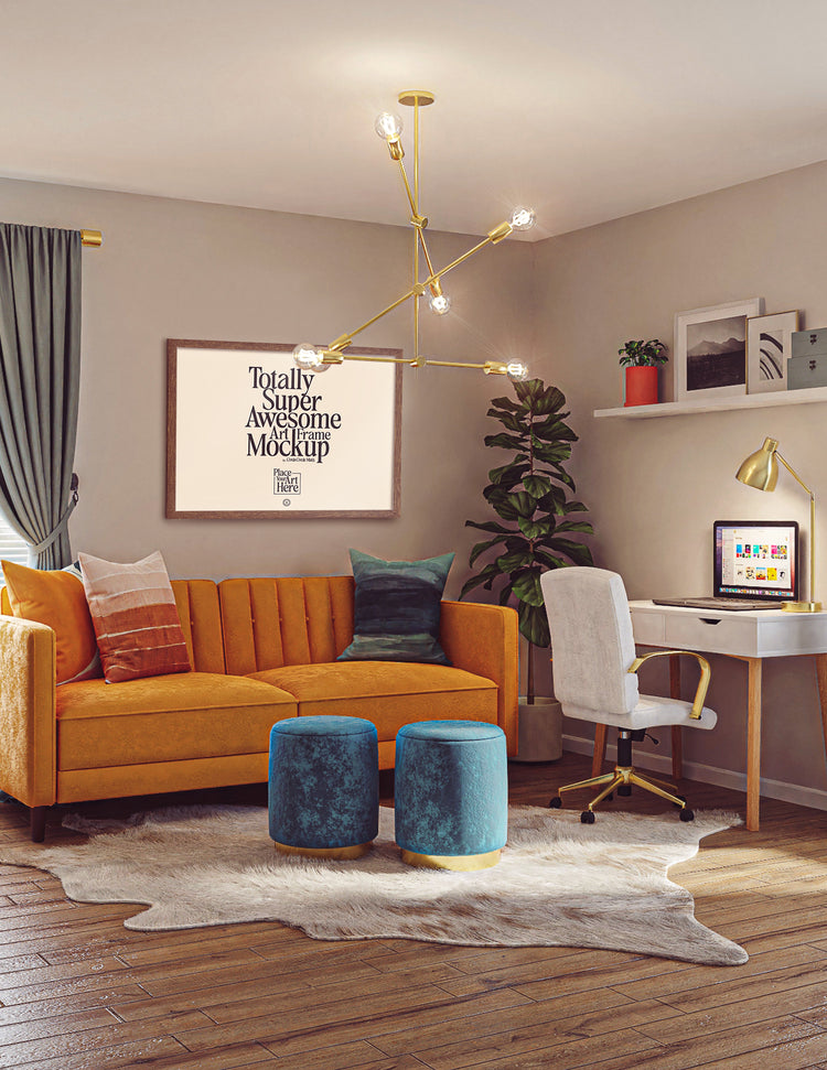 Framed Art Mockup Pack (Free)